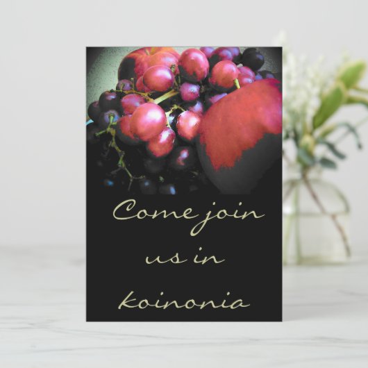 invitation koinonia (Debout devant)