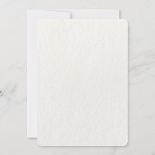 Invitation Kraft Watercolor Branche d'olive verte (Dos)