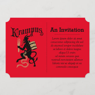 Invitation Krampus