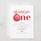 Invitation KRIS Oh Quel Amusement d'être un 1er anniversaire (Devant)