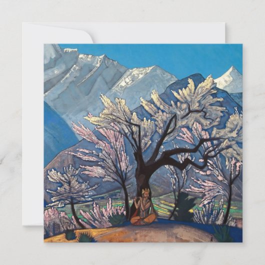 Invitation « Krishna - Printemps à Kulu » de Nicholas Roerich (Devant)