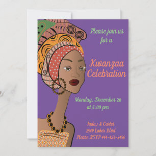 Invitation Kwanzaa