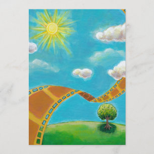 Invitation La bande unique de film d'art d'amusement d'amants