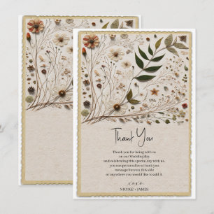 Invitation La beauté de la nature Fleurs et feuilles botaniqu