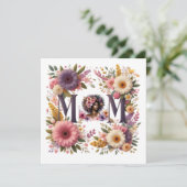 Invitation La beauté d'une mère (Debout devant)