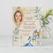 Invitation La beauté et la bête enchantée Fairy Tale Party (Debout devant)