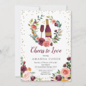 Invitation La Bourgogne encourage à aimer la Fête des mariées (Devant)