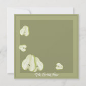 Invitation La Branche Fleurie de la Poire Parfaite Save the D (Dos)
