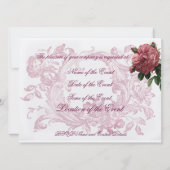 Invitation La cage aux folles (Dos)