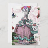 Invitation la cage aux oiseaux 2 (Devant)