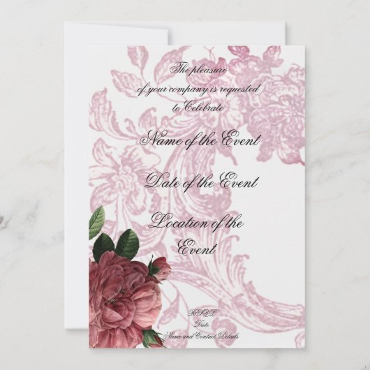 Invitation la cage aux oiseaux 2 (Dos)