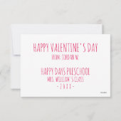 Invitation La Caterpillar Très Affamée | XOXO (Dos)