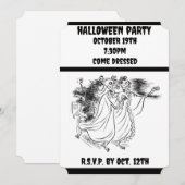 Invitation La cérémonie hantée - (Devant / Derrière)