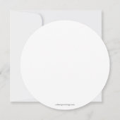 Invitation La Chanah Tovah Rosh Hashanah Autour De Jérusalem (Dos)