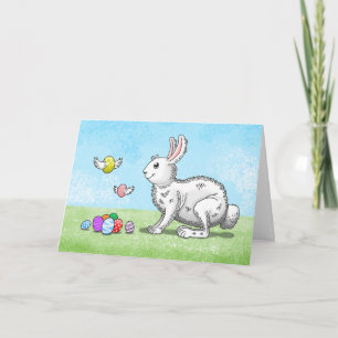 Invitation La chasse aux œufs du lapin de Pâques