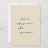 Invitation La Chola Mona Lisa Mexicaine (Dos)