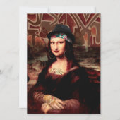 Invitation La Chola Mona Lisa Mexicaine (Devant)