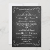 Invitation La collection de Mariages de tableau de bord orné  (Devant)