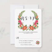 Invitation La collection de Mariages d'été de Bohême (Devant)