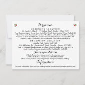 Invitation La collection de Mariages d'été de Bohême (Dos)