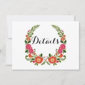 Invitation La collection de Mariages d'été de Bohême (Devant)