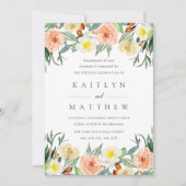 Invitation La collection de Mariages Spring Blossoms (Devant)