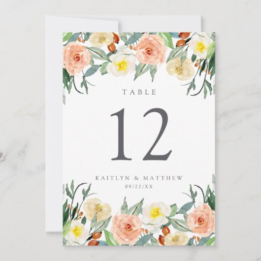 Invitation La collection de Mariages Spring Blossoms (Devant)