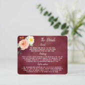 Invitation La Collection Mariage Romance In Bloom (Debout devant)