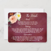 Invitation La Collection Mariage Romance In Bloom (Devant)