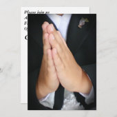 Invitation La communion du garçon (Devant / Derrière)