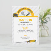 Invitation La construction usine la partie (Debout devant)