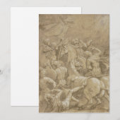 Invitation La Conversion de saint Paul Art (Devant / Derrière)