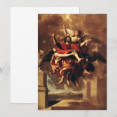 Invitation La Conversion de saint Paul Beaux-Arts (Devant / Derrière)