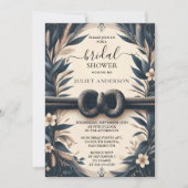 Invitation La Corde Mignonne Que Nous Tient La Fête des marié (Devant)