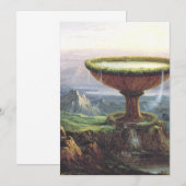 Invitation La coupe du Titan par Thomas Cole (Devant / Derrière)