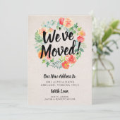 Invitation La couronne de fleurs orange que nous avons déplac (Debout devant)