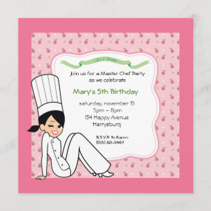 Invitation La coutume badine l'invitation de partie avec