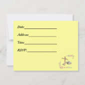 Invitation La Croix et la Bible - (Dos)