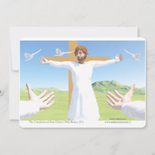 Invitation La Crucifixion de Jésus