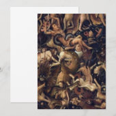 Invitation La Crucifixion Le jugement Dernier de Jan Van Eyck (Devant / Derrière)