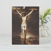 Invitation La Crucifixion par Bartolome Esteban Murillo (Debout devant)