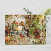 Invitation La cuisine des Gnomes - 1895 (Debout devant)