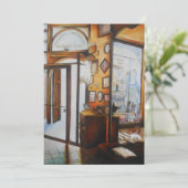 Invitation La curiosité est l'outil du sage (Debout devant)