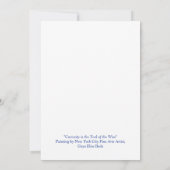 Invitation La curiosité est l'outil du sage (Dos)