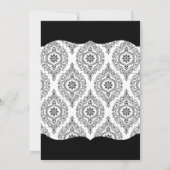 Invitation La damassé moderne BSN RN LPN d'obtention du (Dos)