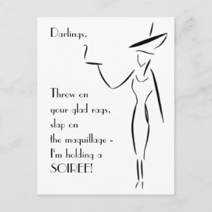 Invitation La Dame dans le grand Casquette #1