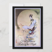 Invitation La déesse de la lune Chang'e (Devant)