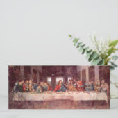 Invitation La Dernière soupe de Léonard de Vinci (Debout devant)