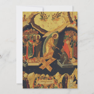 Invitation La descente du Christ aux enfers Résurrection de J