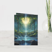 Invitation La destination des chutes d'eau itinérantes de not (Dos)